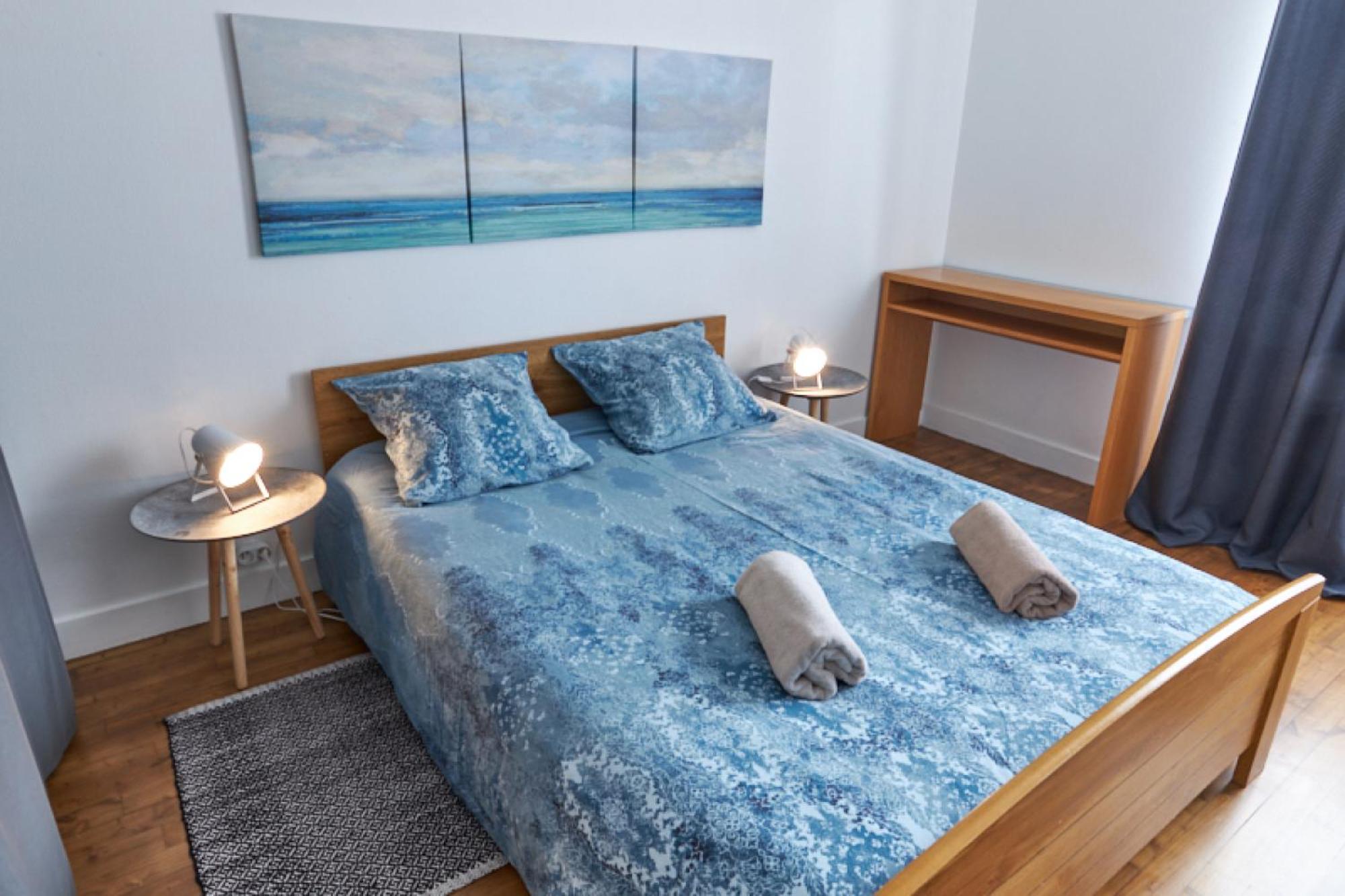 Centre à Pied Appt Avec Sauna, Linge, Wifi, Stationnement Gratuit * Vannes